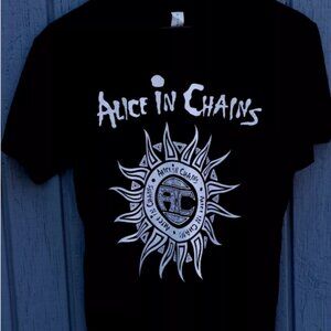 Alice In Chains Black Color T-Shirt